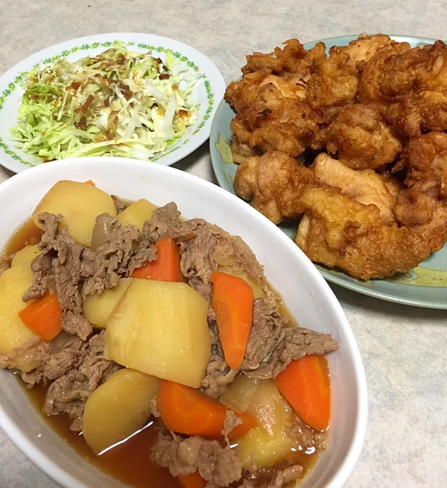 肉じゃがand唐揚げ|荒木真理さん