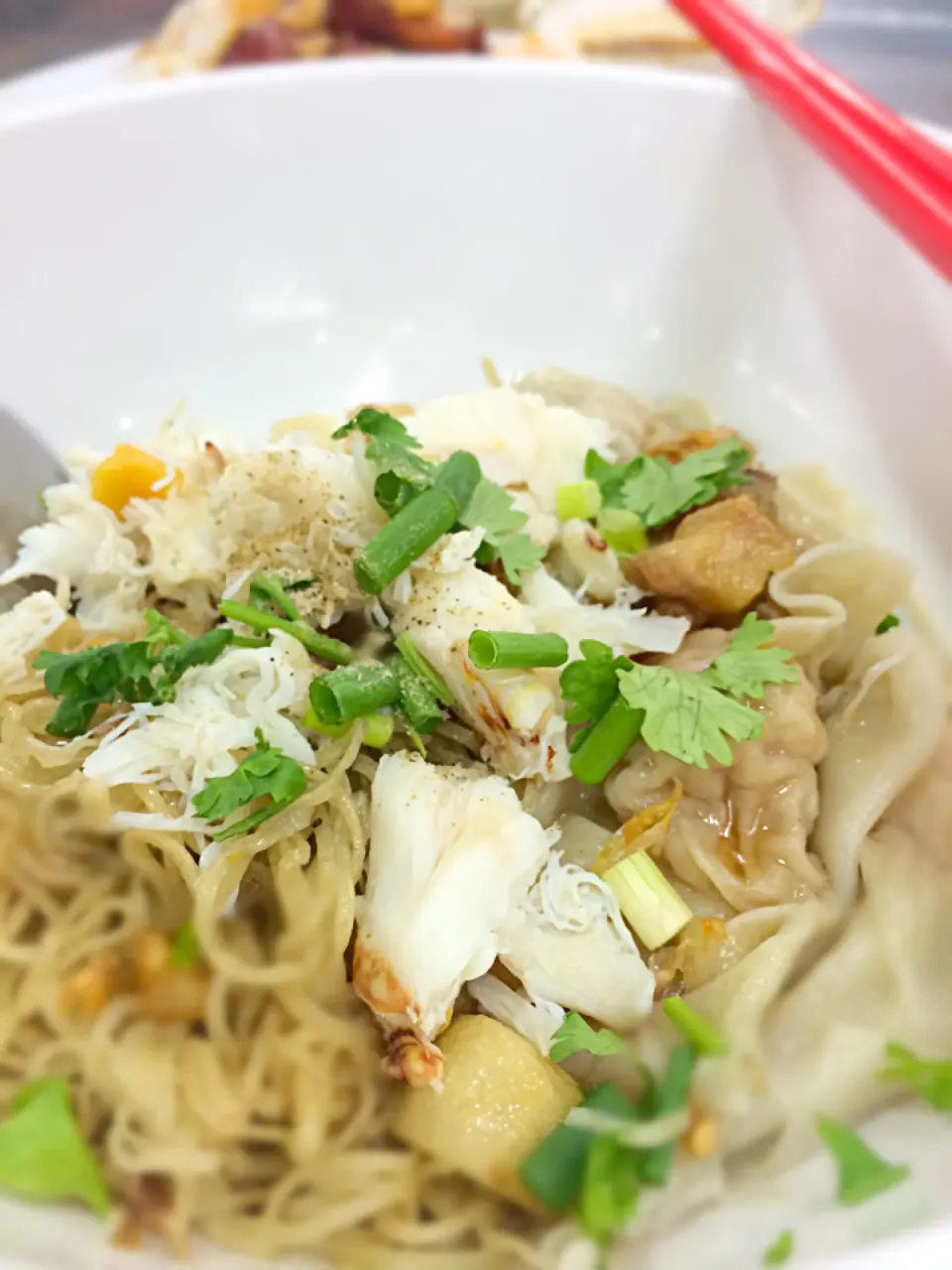 Egg noodle with Crab@Ladprao 17|Chalinee Kalyanamitraさん