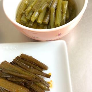 野ぶきで伽羅蕗 きゃらぶき 山菜祭りは続く あまねこ Snapdish スナップディッシュ Id By0vra