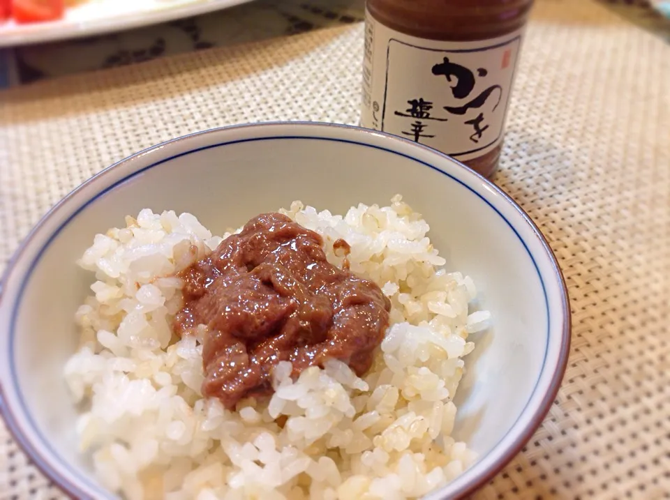 カツオの塩辛😋✌️|アライさんさん