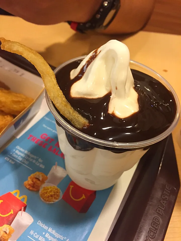 hot fudge with fries|hweeyhさん