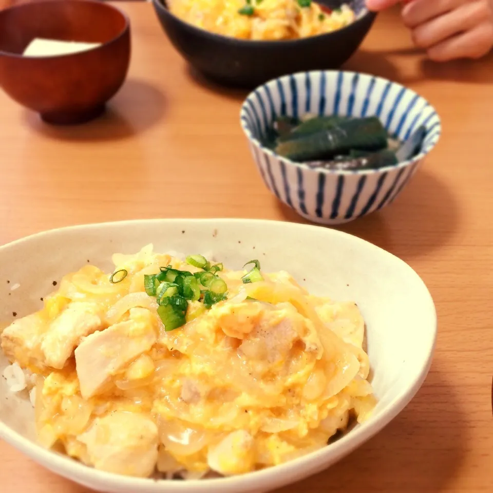 ふたりごはん⑅*親子丼|たきもとさんさん