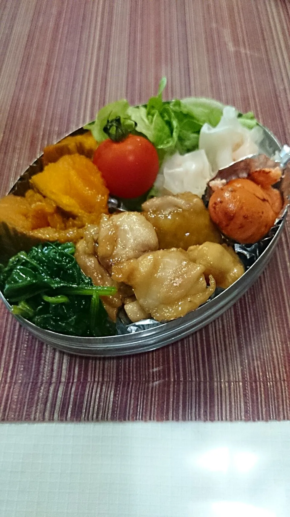 鶏の照り焼き弁当|ち－ママさん