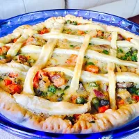 savory vegetable creamy tart|kavita maharajさん