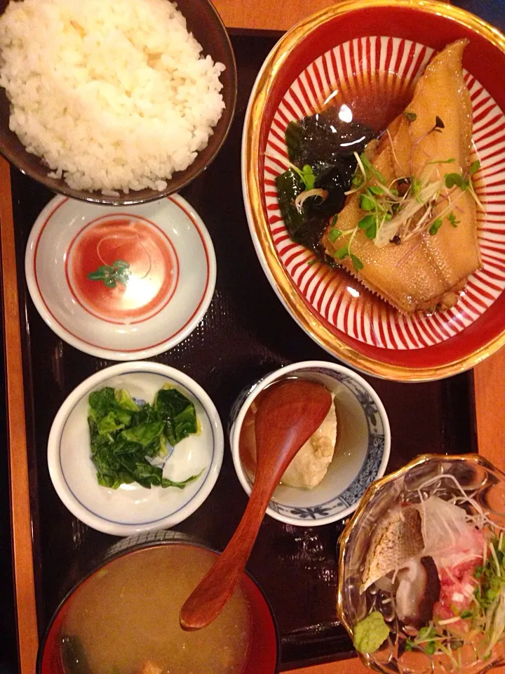 カレイの煮付け定食|yamazatさん