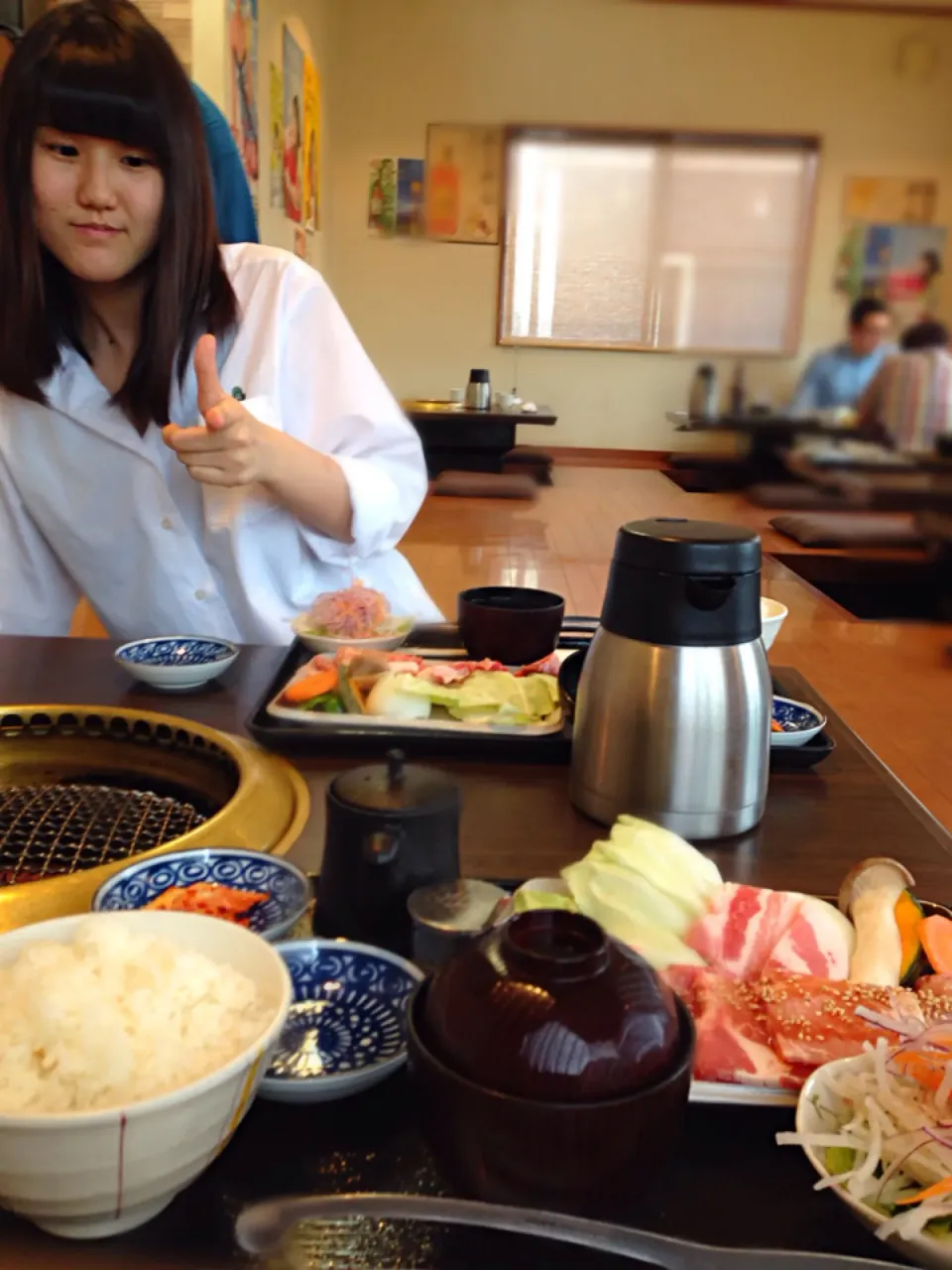 Snapdishの料理写真:でんでんさんのジュージュー焼肉ランチ|ゆうかさん