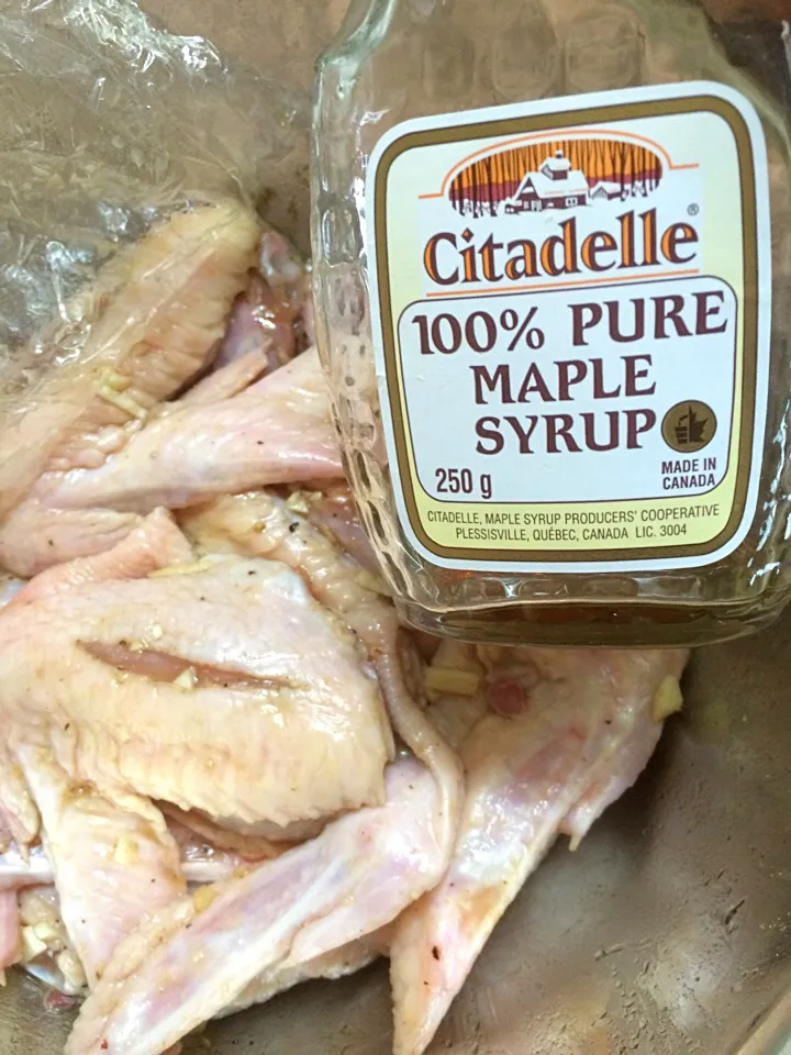 Tonight... Maple garlic chicken wings|Nigelさん