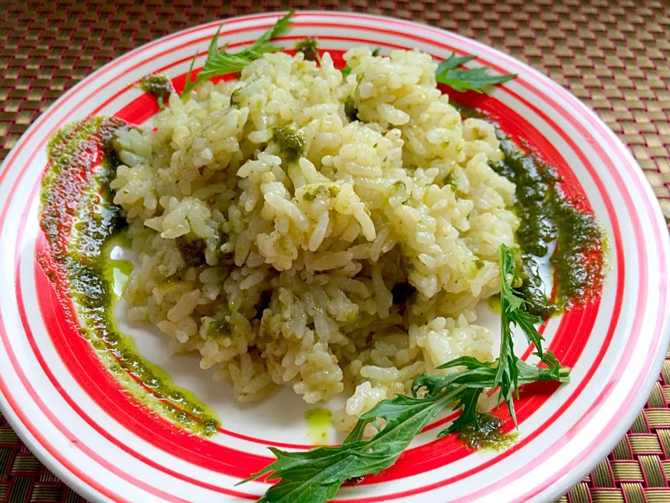 Pesto Risotto🌿ｼﾞｪﾉﾍﾞｰｾﾞ ﾍﾟｽﾄｿｰｽ ﾘｿﾞｯﾄ|🌈Ami🍻さん