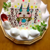 Snapdishの料理写真:お誕生日ケーキ🎂|umebayashi nobuyoさん