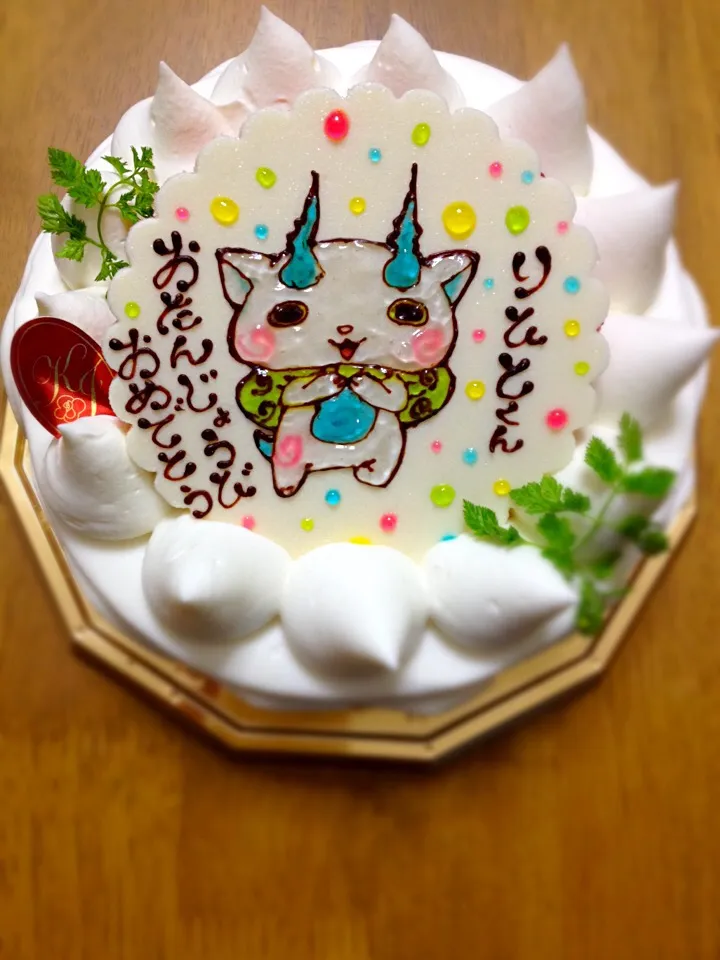 Snapdishの料理写真:お誕生日ケーキ🎂|umebayashi nobuyoさん