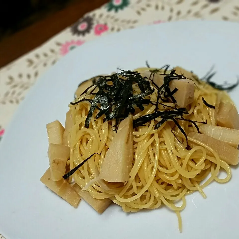 筍の和風スパゲッティ|nachu♡*さん