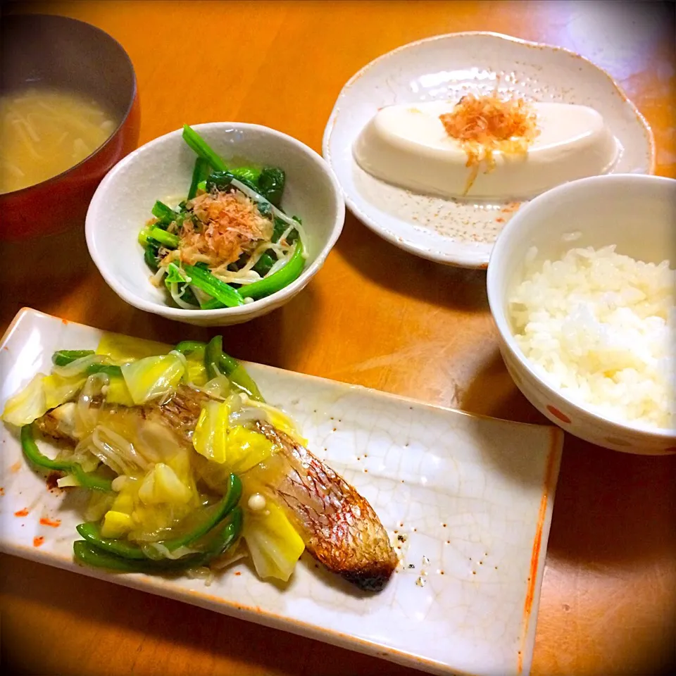 Snapdishの料理写真:鯛の野菜あんかけ|ruriさん