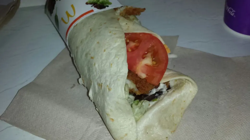 Premium McWrap Crispy Chicken & Ranch|Christian J. Torres Cañarteさん