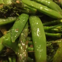 Garlic ginger with mix green vegetable|Douglas Kanさん