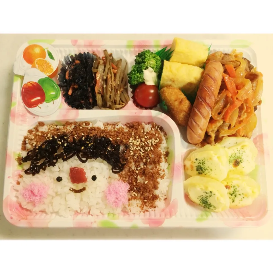 Snapdishの料理写真:旦那さんのお弁当|ゆ◎◯◎☆さん