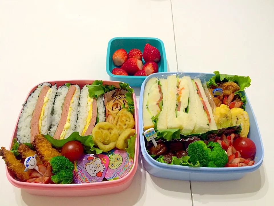 Snapdishの料理写真:遠足のお弁当|ゆっさんさん