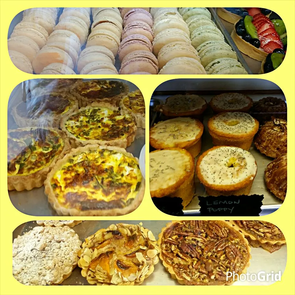 All kinds of baked goodies at 4 seasons bakery at St. Charles, MO, USA.   I can't wait to try them all!|Jihollandさん