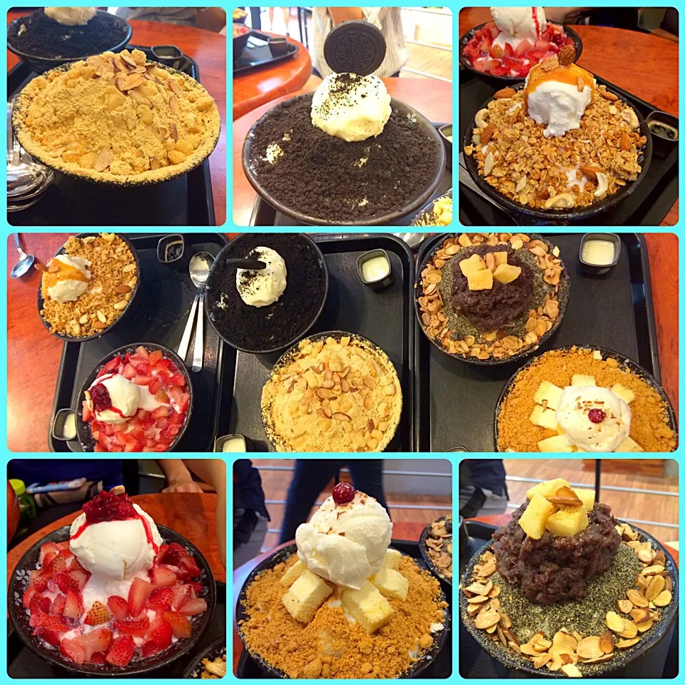 Korean Bingsu 빙수 (6 Flavours in picture)|prissyさん