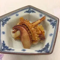 Snapdishの料理写真:イカげそ醤油|ynakasさん