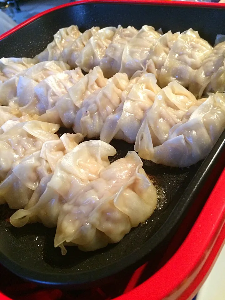 Snapdishの料理写真:Gyoza ready|Nigelさん