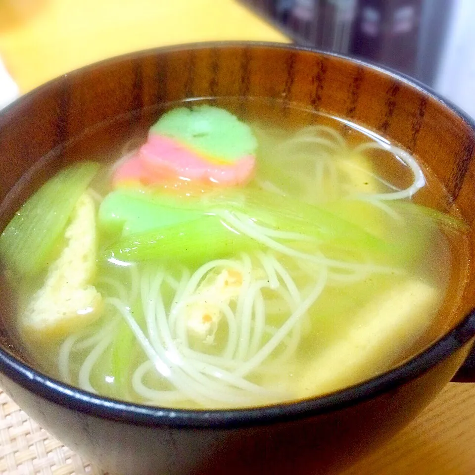 初夏の味 りゅうきゅうのお吸い物|ポンポコたまこさん