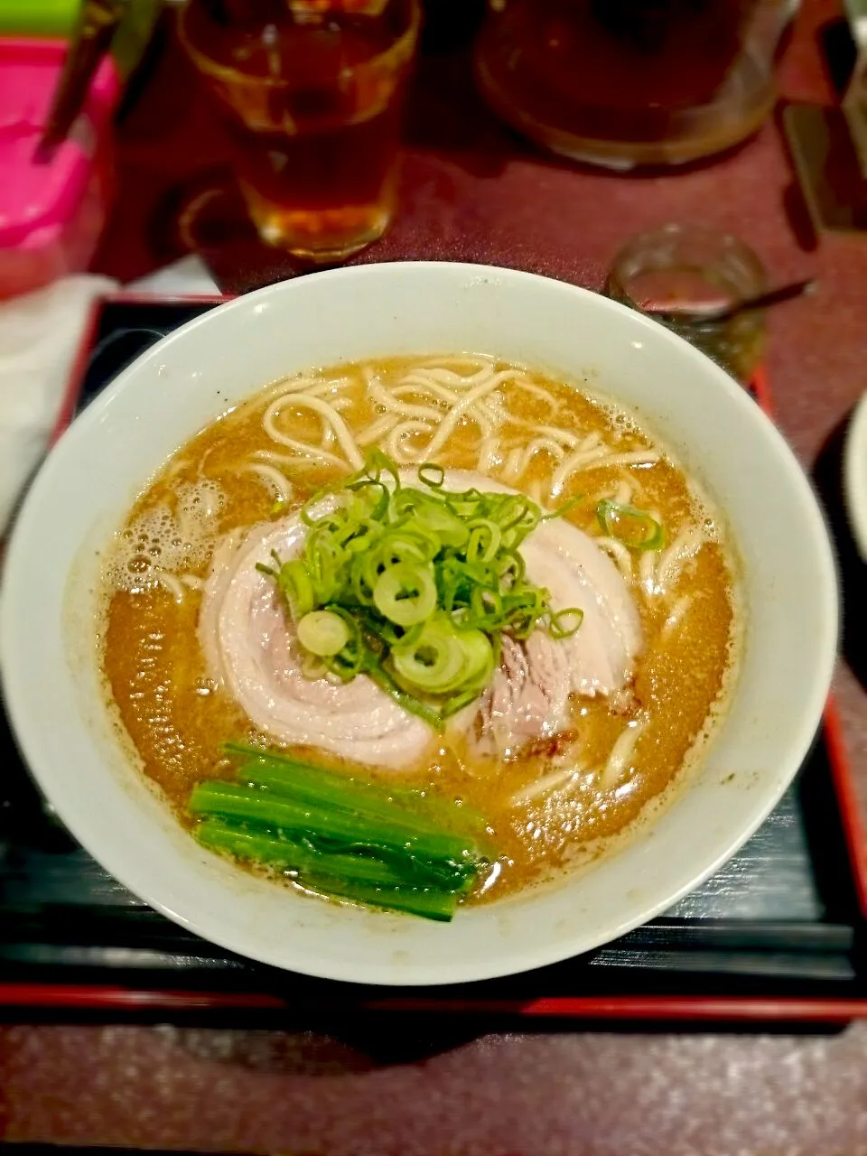 Snapdishの料理写真:麺や結さんのラーメン♥こってり！|ぽんたさん