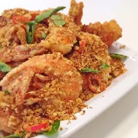 Cereal prawns