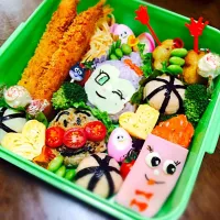 Snapdishの料理写真:アンパンマン弁当|さとみ、やさん