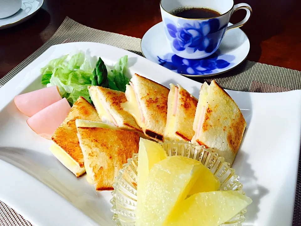 Snapdishの料理写真:爽やかgoodmorning☕️🍴|ｋｚｓｙｋさん