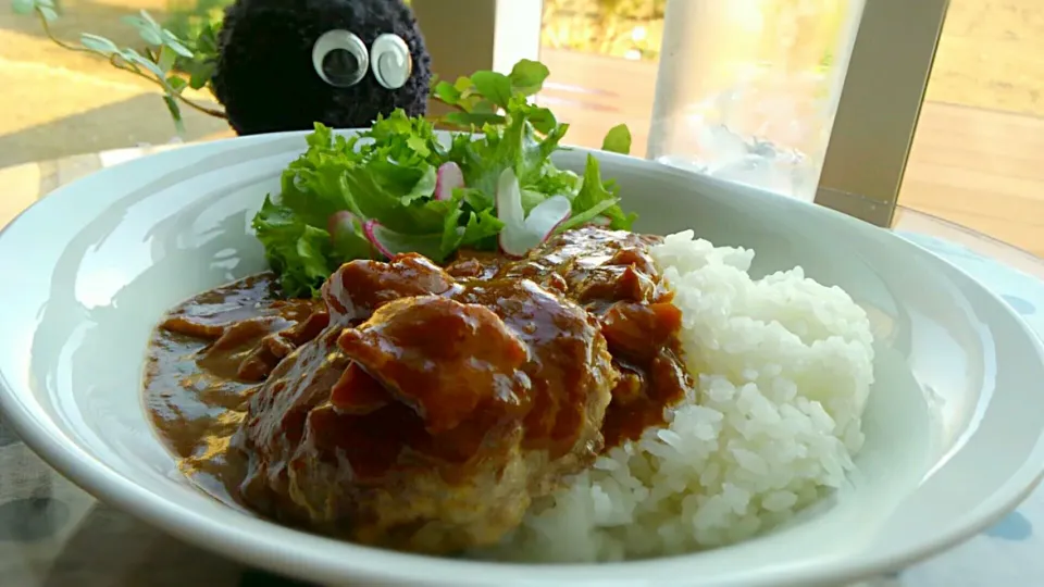 Sunday󾀀息子の好きな………
       ハンバーグカレー|kimikimi󾬍さん