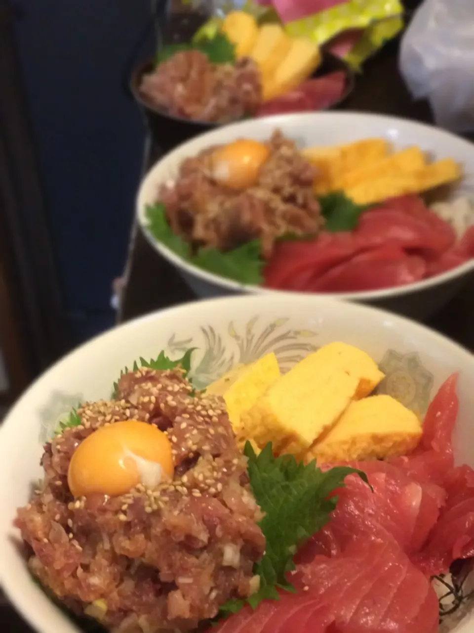 Snapdishの料理写真:イナダのなめろう丼|Ikuko Chubachiさん