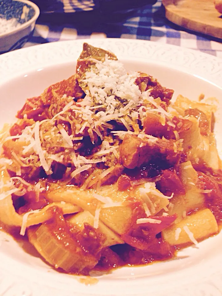 Pappardelle del sugo di maiale|Fabio  Palmieriさん