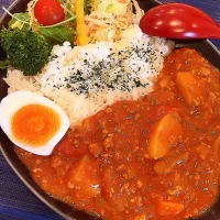 Snapdishの料理写真:トマトカレー|Shoko Hayashikawaさん