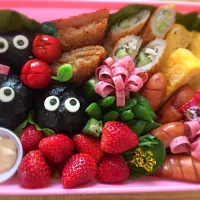 Snapdishの料理写真:子供とのお弁当|いでちんさん