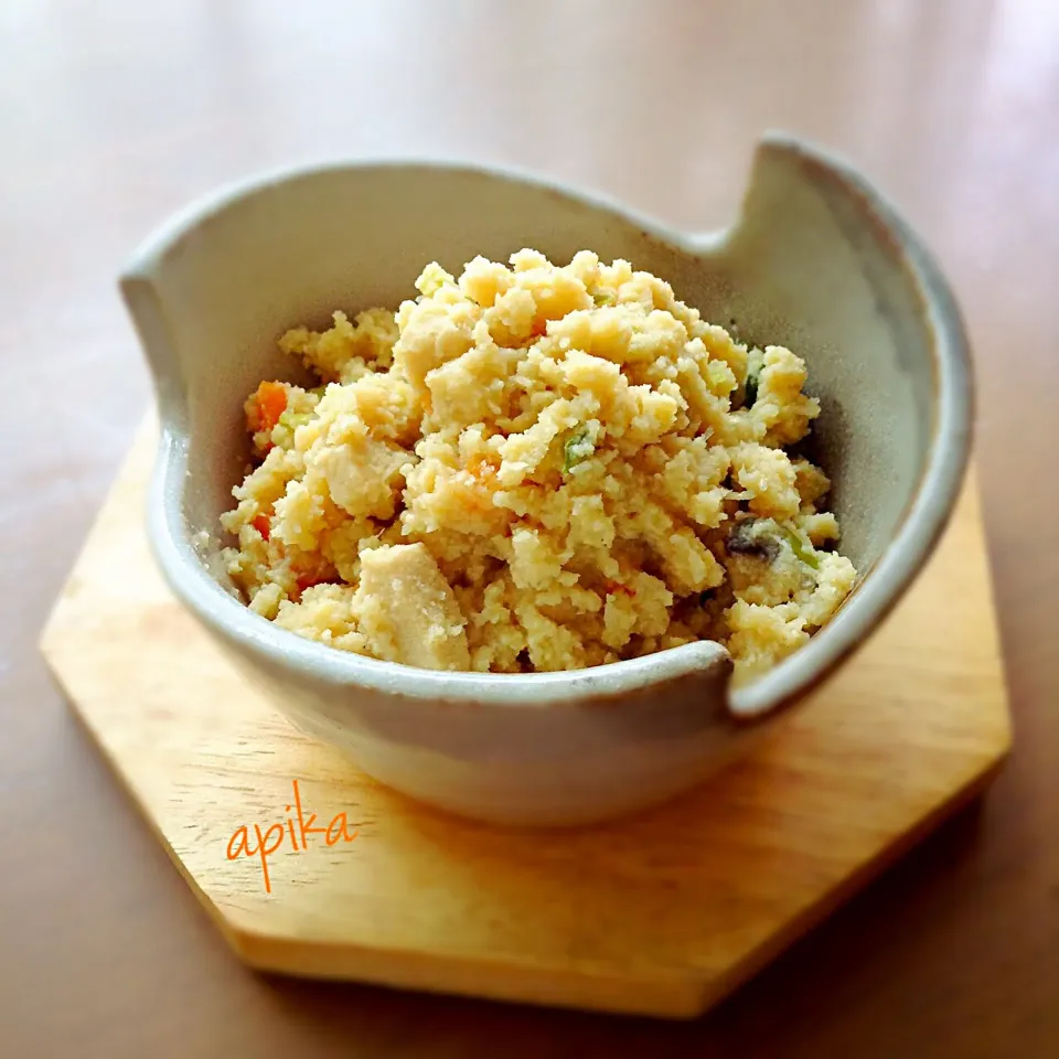 高野豆腐入り＊卯の花|あぴかさん