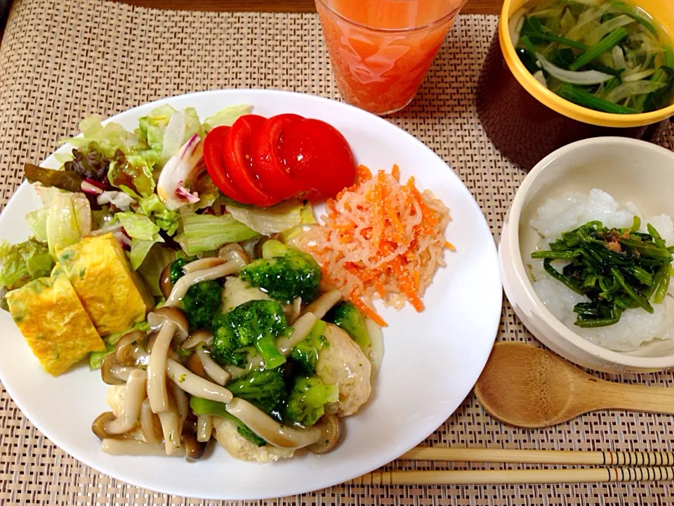 鶏団子中華あんかけ|ちゃみさん