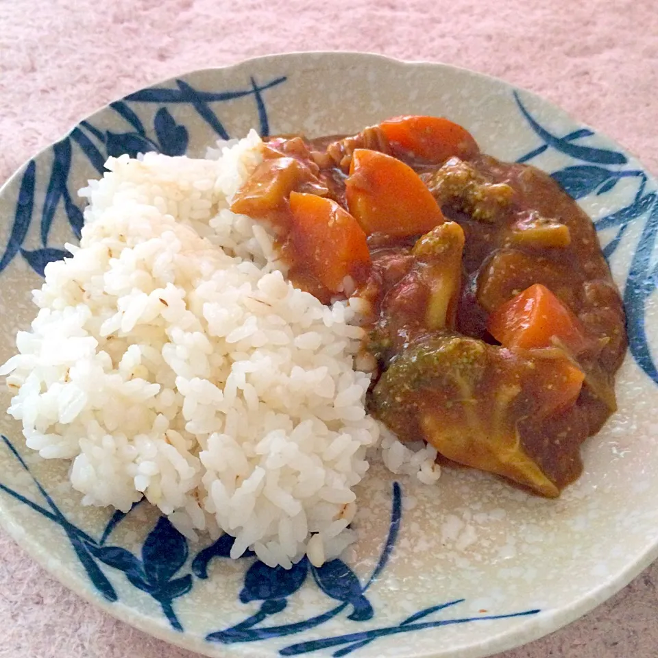 ヨーグルトチキンカレー|黒蜜きなこさん