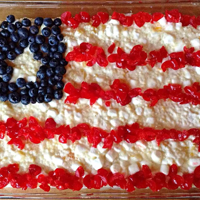 memorial day ambrosia salad|CHUENCHAIさん