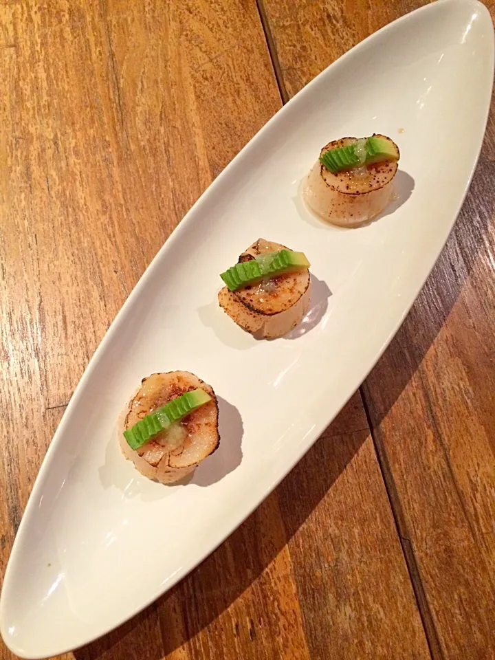 Seared Scallop with Tuffle|みいさん