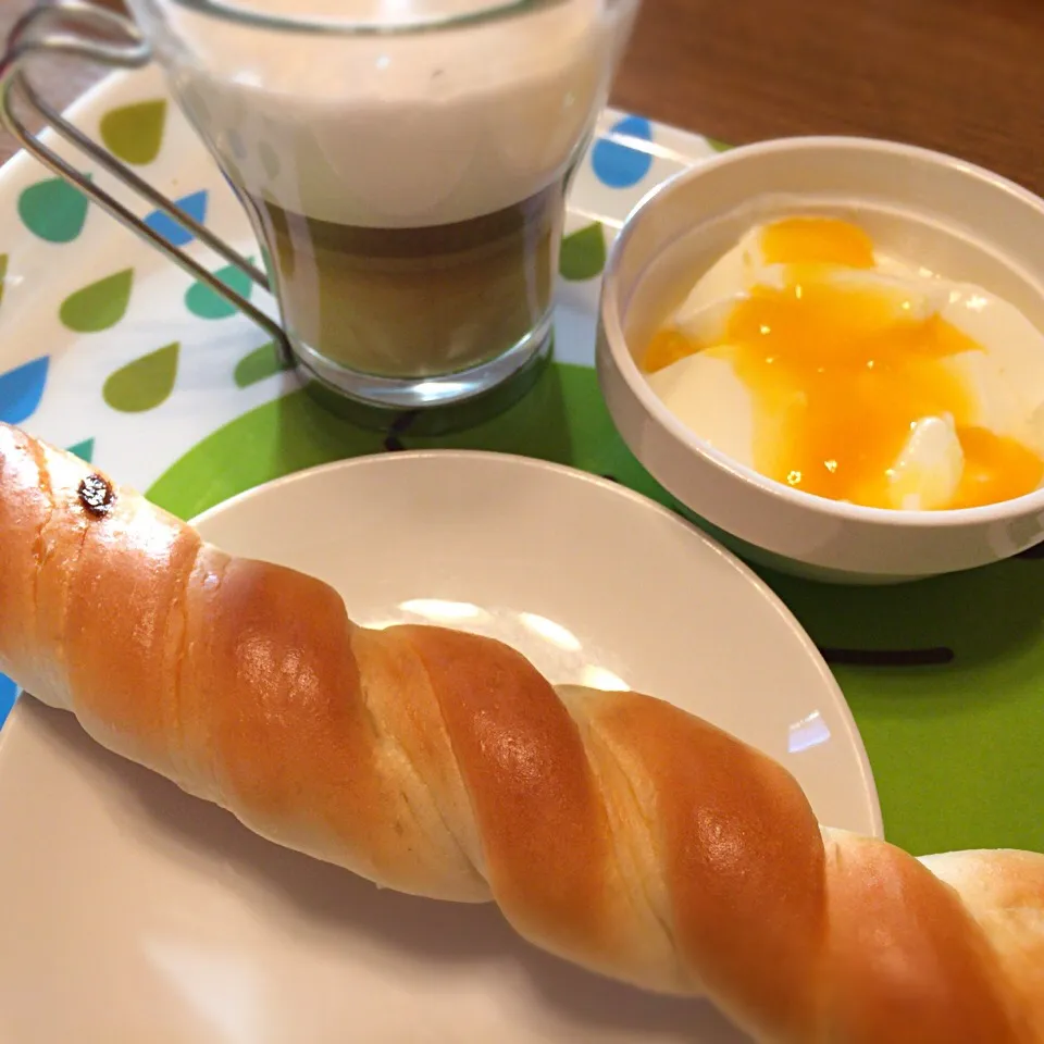 レーズバタースティック ヨーグルト カフェラテ|さるさん