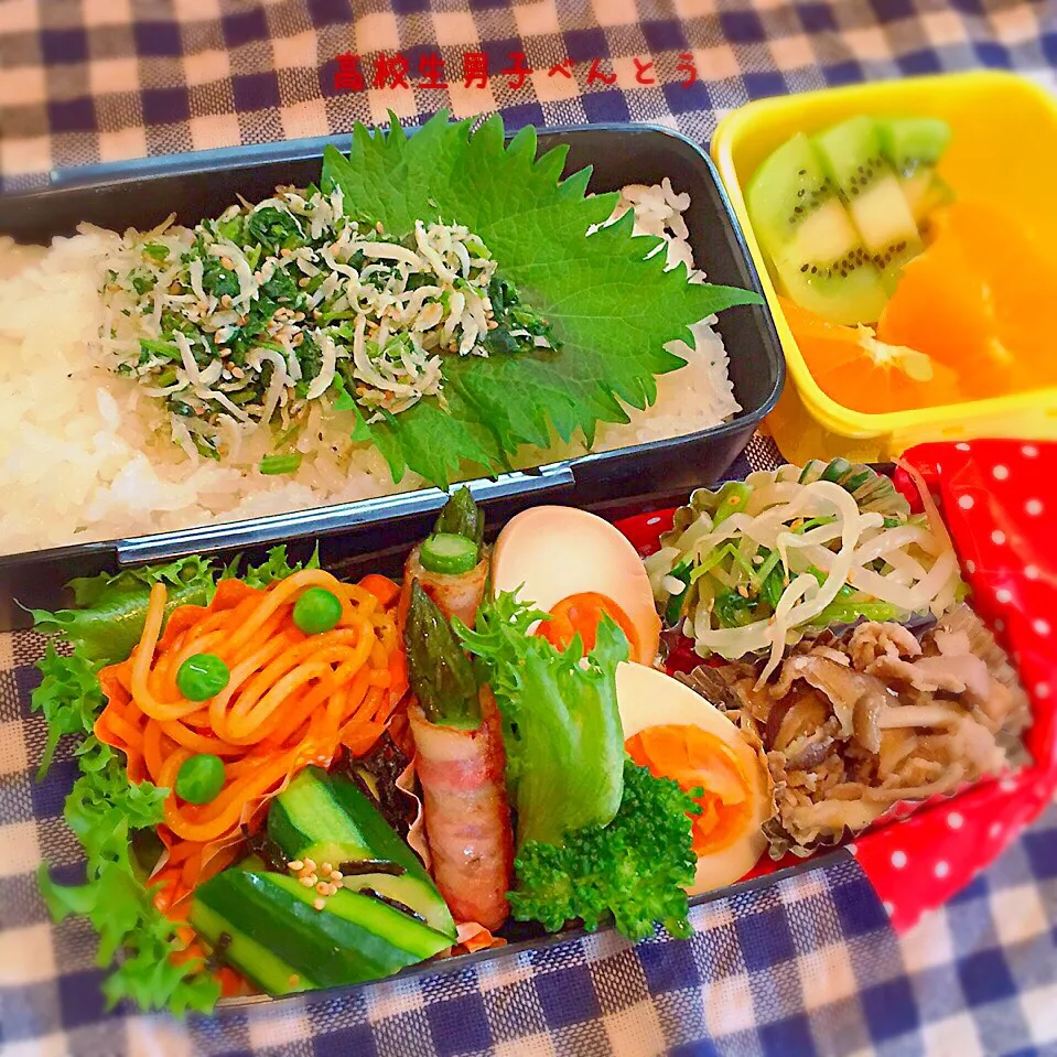 高校生男子弁当|のりころさん