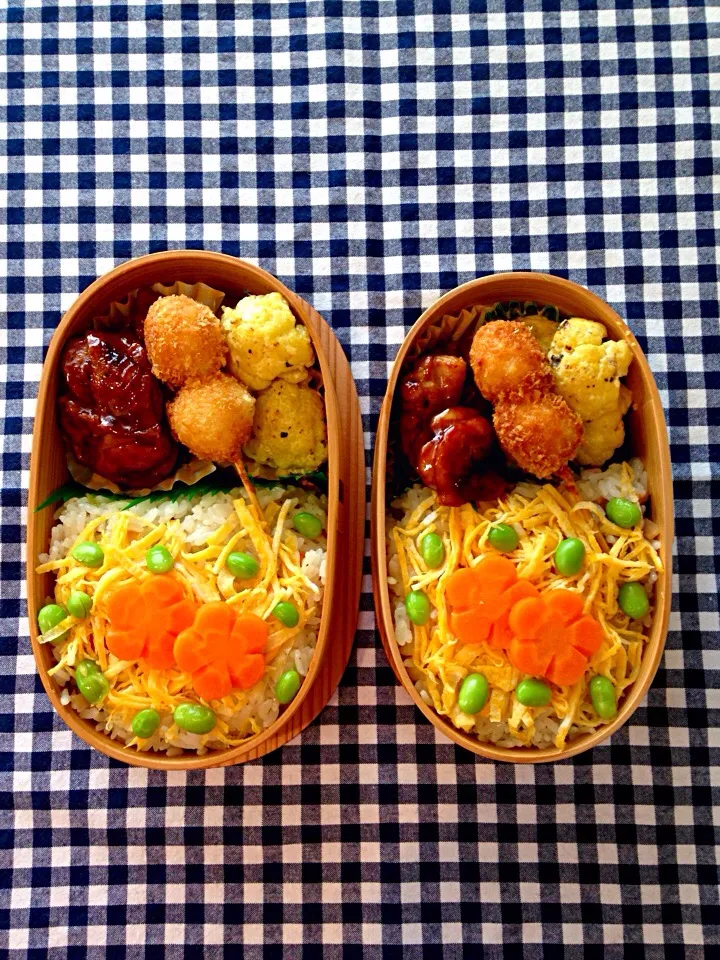 照り焼きチキン&ちらし寿司弁当 5/26|ピロさん