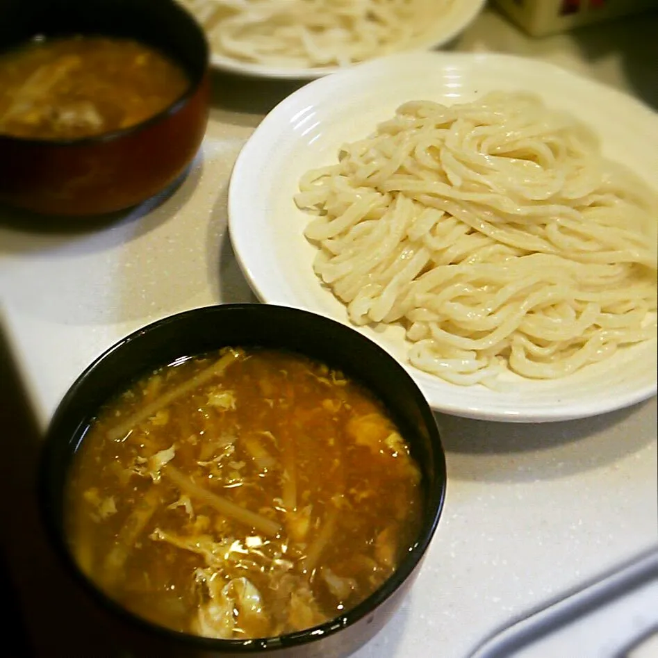 Snapdishの料理写真:具沢山つけうどん|よちやまさん