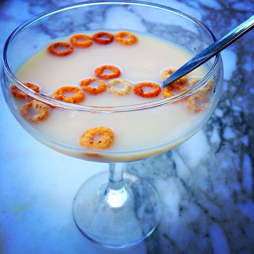 Cereal cocktail #cocktail #cereal #drink #alcohol #Leeds #UK|Calum Clarkさん