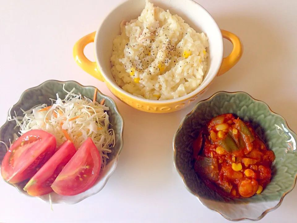 お昼ごはん🍚✨|つついなつさん