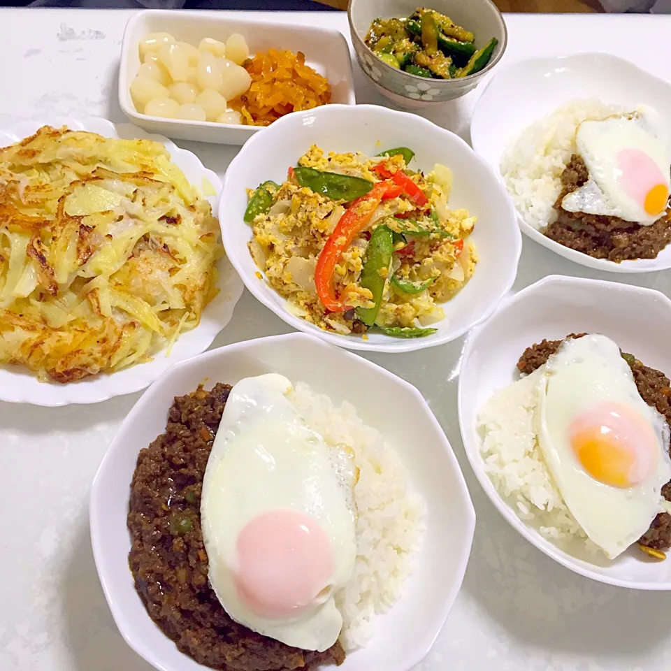 ランチ♡ドライカレー♡他|湊叶ママさん