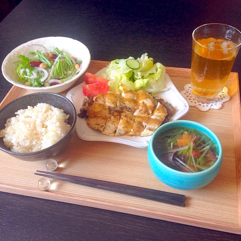 Snapdishの料理写真:お昼ごはん〜2015.5.26tue〜|amumuさん