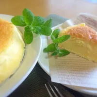 Snapdishの料理写真:半熟スフレチーズケーキ