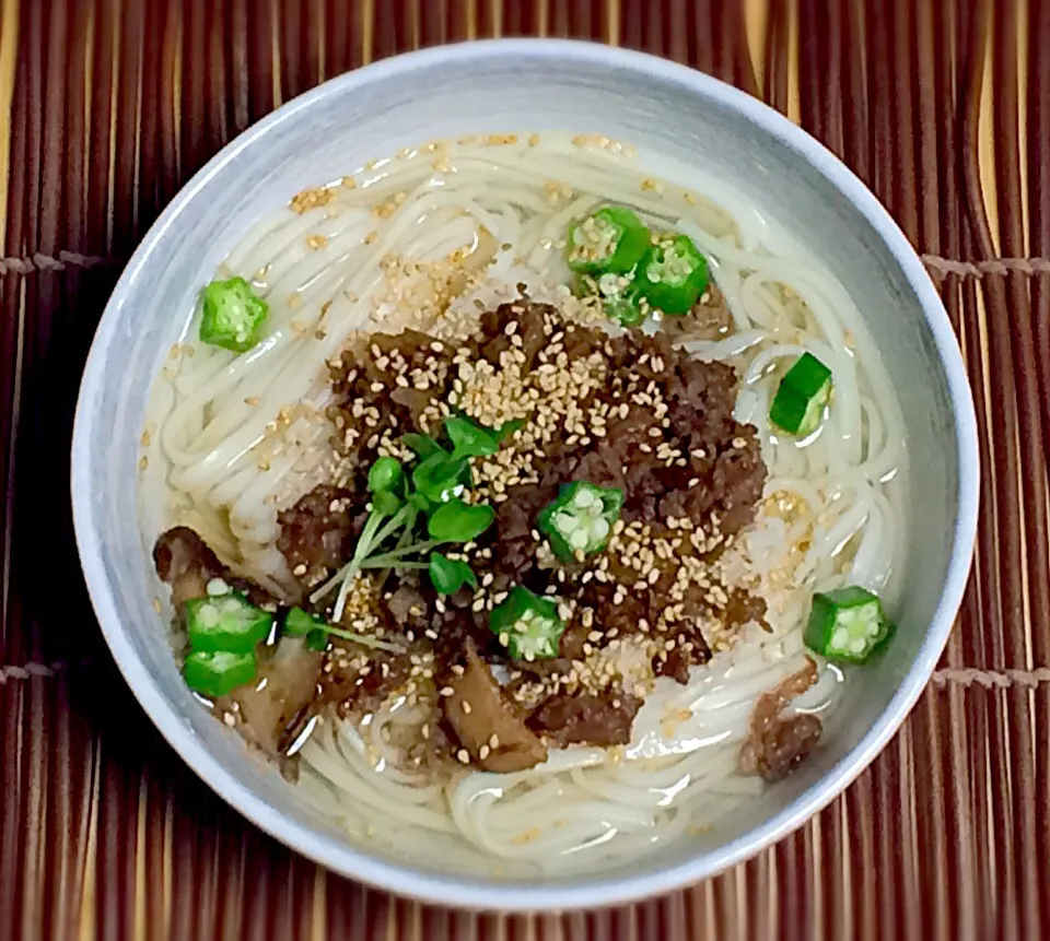 Snapdishの料理写真:肉温麺|いにさん