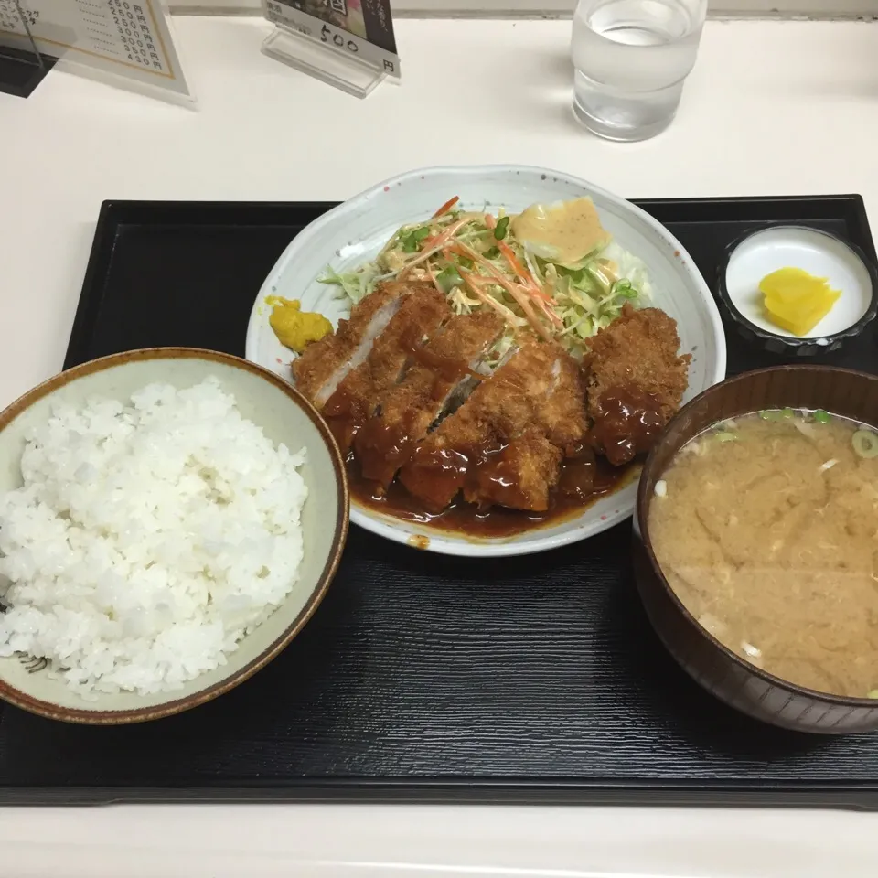 チキンカツ定食|アクちゃんさん